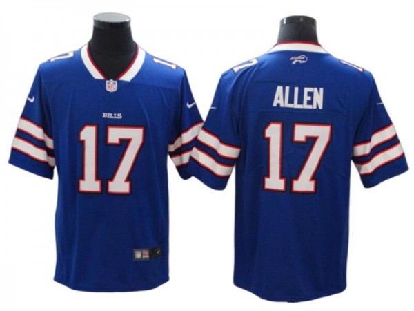 Buffalo Bills #17 Josh Allen Royal Vapor Untouchable Jersey