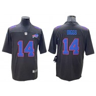 Buffalo Bills #14 Stefon Diggs Black Vapor Limited Jersey