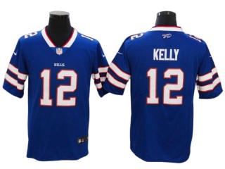 Buffalo Bills #12 Jim Kelly Royal Vapor Untouchable Jersey