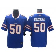 Buffalo Bills #50 Greg Rousseau Blue Vapor Limited Jersey