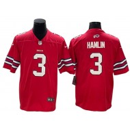 Buffalo Bills #3 Damar Hamlin Red Vapor Limited Jersey