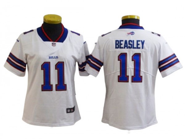 Women's Buffalo Bills #11 Cole Beasley Vapor Limited Jersey - Royal/Whtie