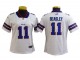 Women's Buffalo Bills #11 Cole Beasley Vapor Limited Jersey - Royal/Whtie