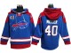 Buffalo Bills Royal Lace-Up Pullover Hoodie