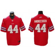 Buffalo Bills #44 Joe Andreessen Red Vapor Limited Jersey