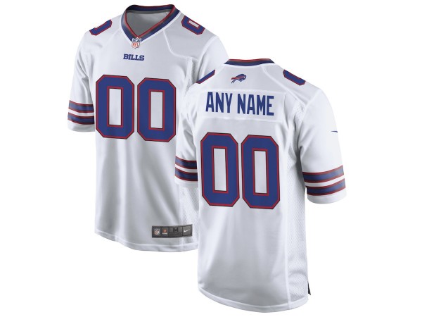 Custom Buffalo Bills White Vapor Limited Jersey