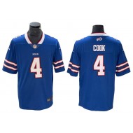 Buffalo Bills #4 James Cook Blue Vapor Limited Jersey