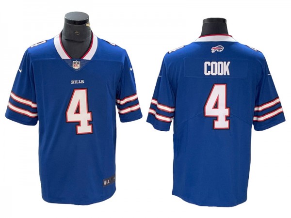 Buffalo Bills #4 James Cook Blue Vapor Limited Jersey