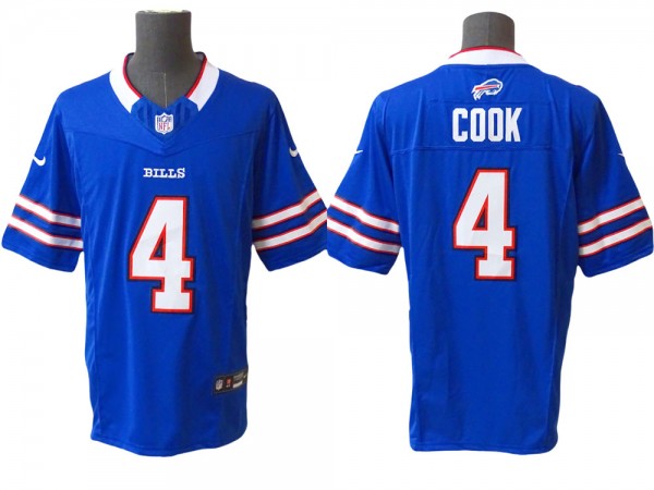 Buffalo Bills #4 James Cook Blue Vapor F.U.S.E. Limited Jersey