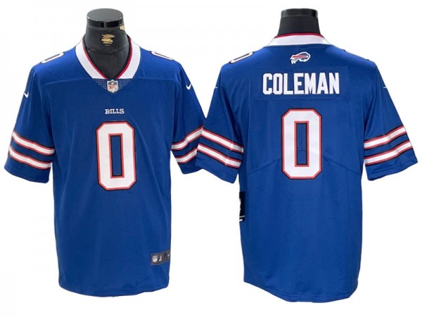 Buffalo Bills #0 Keon Coleman Royal Vapor Limited Jersey