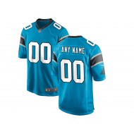 Custom Carolina Panthers Light Blue Alternate Vapor Limited Jersey