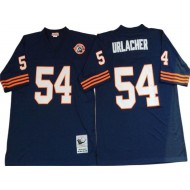 M&N Chicago Bears #54 Brian Urlacher Navy Legacy Jersey-Big Number