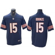 Chicago Bears #15 Rome Odunze Navy Vapor Limited Jersey