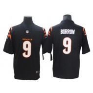 Cincinnati Bengals #9 Joe Burrow Black Vapor Limited Jersey 