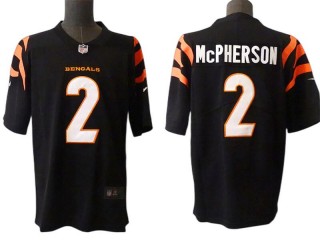 Cincinnati Bengals #2 Evan McPherson Black Vapor Limited Jersey