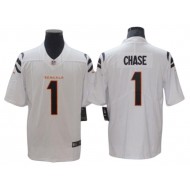 Cincinnati Bengals #1 Ja'Marr Chase White Vapor Limited Jersey 