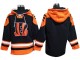 Cincinnati Bengals Black Lace-Up Pullover Hoodie