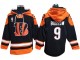 Cincinnati Bengals Black Lace-Up Pullover Hoodie