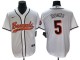 Cincinnati Bengals #5 Tee Higgins Baseball Style Jersey - Black/White/Gary