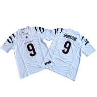 Cincinnati Bengals #9 Joe Burrow White Vapor F.U.S.E. Limited Jersey