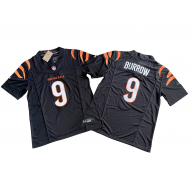 Cincinnati Bengals #9 Joe Burrow Black Vapor F.U.S.E. Limited Jersey