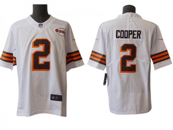 Cleveland Browns #2 Amari Cooper 1946 Collection Alternate Vapor Limited Jersey