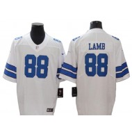 Dallas Cowboys #88 CeeDee Lamb White Vapor Untouchable Limited Jersey