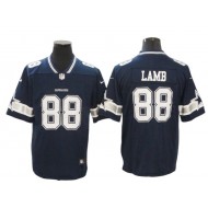 Dallas Cowboys #88 CeeDee Lamb Navy Vapor Untouchable Limited Jersey