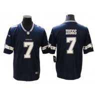 Dallas Cowboys #7 Trevon Diggs Navy Vapor Untouchable Limited Jersey