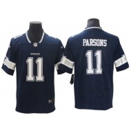 Dallas Cowboys #11 Micah Parsons Navy Vapor Limited Jersey