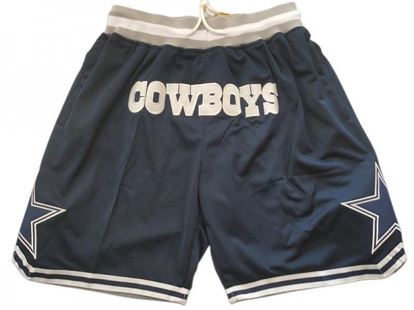 Dallas Cowboys Navy Basketball Shorts