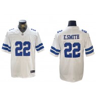 Dallas Cowboys #22 Emmitt Smith White Vapor Limited Jersey