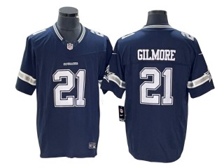 Dallas Cowboys #21 Stephon Gilmore Navy Vapor F.U.S.E. Limited Jersey