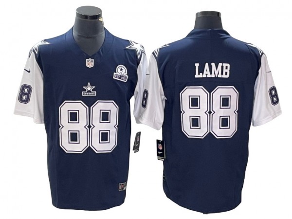 Dallas Cowboys #88 CeeDee Lamb Navy Classic Vapor F.U.S.E. Limited Jersey