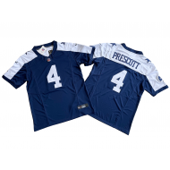 Dallas Cowboys #4 Dak Prescott Navy Alternate Vapor F.U.S.E. Limited Jersey