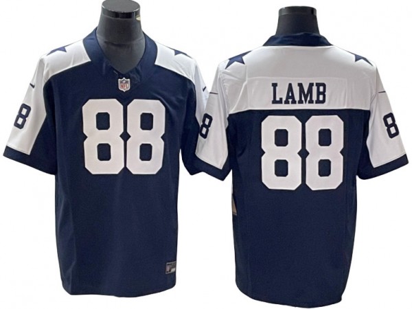 Dallas Cowboys #88 CeeDee Lamb Navy Alternate Vapor F.U.S.E. Limited Jersey