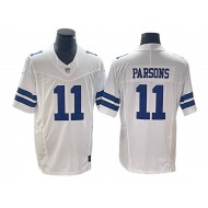 Dallas Cowboys #11 Micah Parsons White Vapor F.U.S.E. Limited Jersey