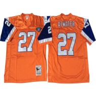 M&N Denver Broncos #27 Steve Atwater Orange 1994 Legacy Jersey