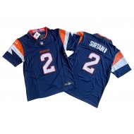 Denver Broncos #2 Pat Surtain II Navy Vapor F.U.S.E. Limited Jersey