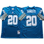 M&N Detroit Lions #20 Barry Sanders Light Blue 1996 Legacy Jersey