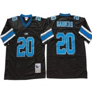 M&N Detroit Lions #20 Barry Sanders Black 1996 Legacy Jersey