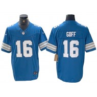 Detroit Lions #16 Jared Goff Light Blue Vapor F.U.S.E. Limited Jersey