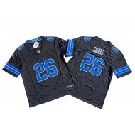 Detroit Lions #26 Jahmyr Gibbs Black Vapor F.U.S.E. Limited Jersey