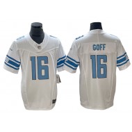 Detroit Lions #16 Jared Goff White Vapor F.U.S.E. Limited Jersey