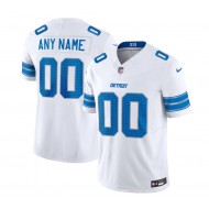 Custom Detroit Lions White Vapor F.U.S.E. Limited Jersey