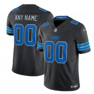 Custom Detroit Lions Black Vapor F.U.S.E. Limited Jersey