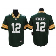 Green Bay Packers #12 Aaron Rodgers Green Vapor Limited Jersey