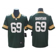 Green Bay Packers #69 David Bakhtiari Green Vapor Untouchable Jersey