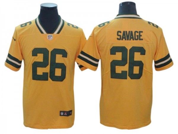 Green Bay Packers #26 Darnell Savage Gold Legend Inverted Jersey