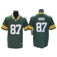 Green Bay Packers #87 Romeo Doubs Green Vapor Limited Jersey